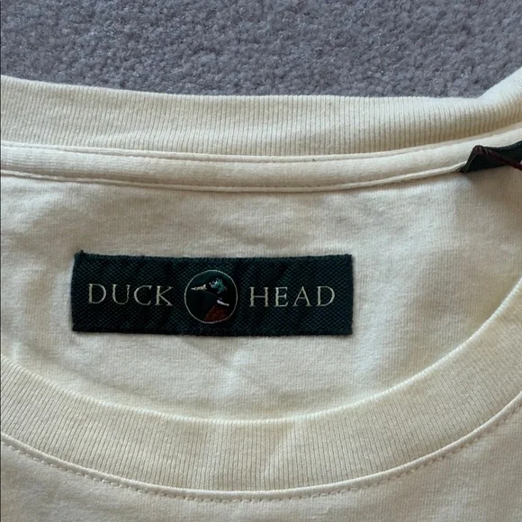 Duck Head Men's Beige Short Sleeve Tee - Picture 2 of 4